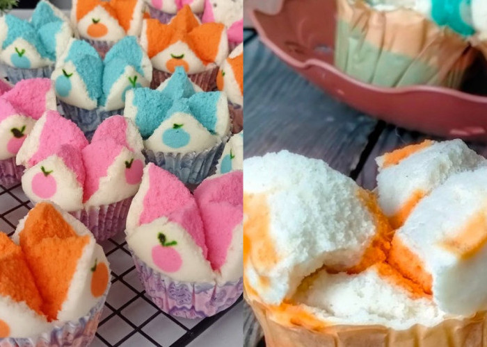 Cara Praktis Membuat Kue Bolu Kukus Thailand, Mekar dan Mengembang Sempurna!