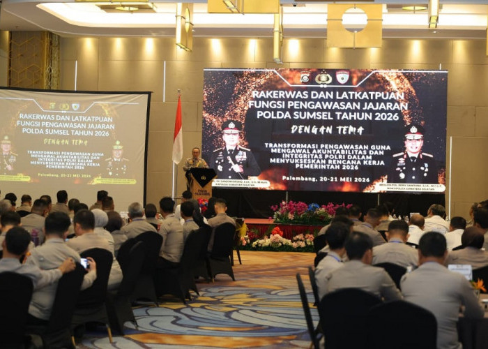 Wujudkan Pelayanan Prima, Polda Sumsel Terapkan Pengawasan Solutif dan Terintegrasi Berbasis Data Digital  ⠀