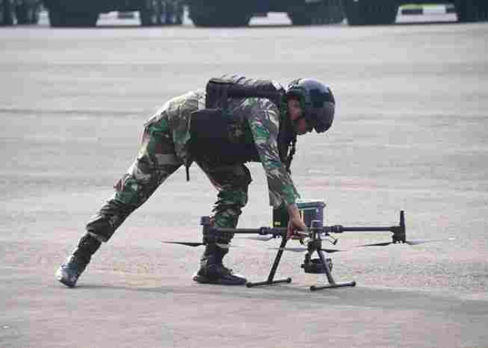 Dukung Operasional di Medan Papua, Korps Marinir Dibekali Drone Copter Dukung Tugas Intai