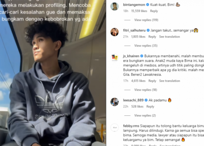 Usai Kritik Pemerintah Lampung di Tiktok, Keluarga Bima Mendapat Ancaman