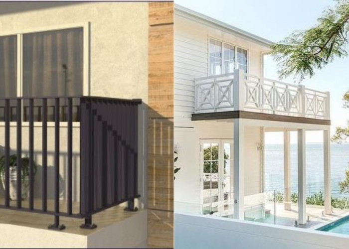 Inspirasi Railing Balkon Lantai 2 Minimalis dengan Sentuhan Modern!