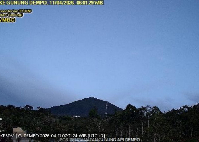 Aktivitas Dempo Masih Terasa Meski Jauh dari Potensi Erupsi Besar, Pendaki Diminta Tetap Patuh