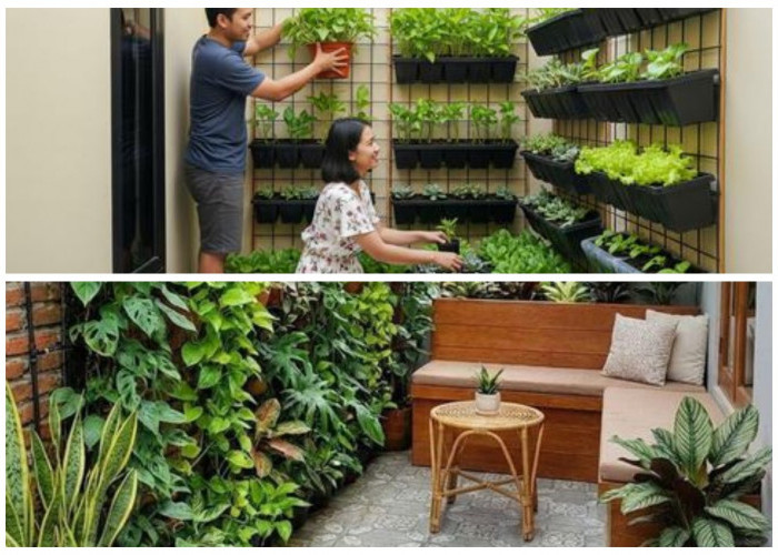 10 Cara Menata Teras Rumah Sempit di Perumahan Subsidi dengan Kebun Vertikal Minimalis!