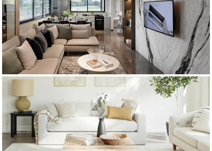 Ruang Tamu Terbuka Bergaya Alami dan Elegan: 3 Konsep Desain yang Menawan