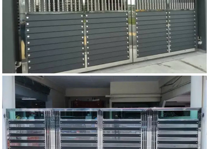 5 Desain Pagar Stainless Modern yang Bikin Tampilan Rumah Makin Elegan!