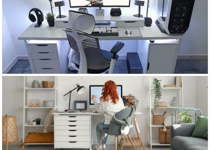 Rekomendasi Meja Komputer Kekinian untuk Kamar, Nyaman Kerja dan Asyik Main Game!