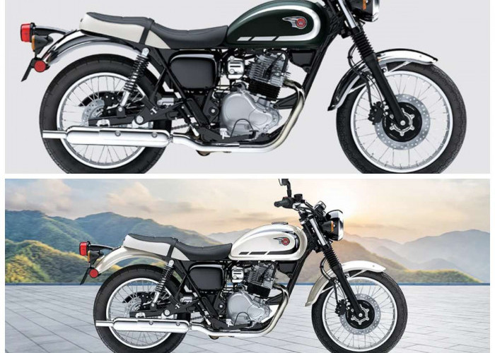 Nostalgia Gaya Lawas! Kawasaki W230 Hadir sebagai Motor Retro 233 cc dengan Sentuhan Modern