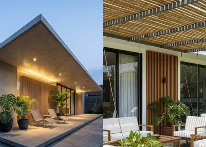 Inspirasi Model Teras Rumah Kecil Tanpa Tiang, Tampilan Modern & Elegan!