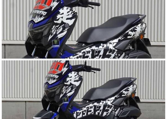 Yamaha NMAX Bergaya Manga Jadi Pusat Perhatian di Paddock MotoGP Jepang 2026
