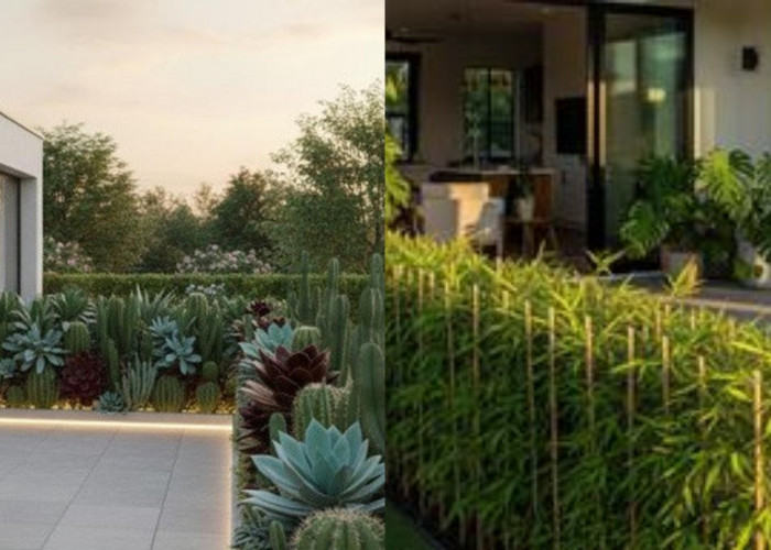 Konsep Teras Rumah Alami dengan Pagar Tanaman Hidup di Tahun 2026!