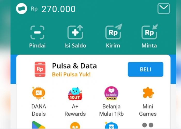 Mau Dapat Saldo Rp 280.000 Dalam 5 Menit? Cek Caranya Di Sini!