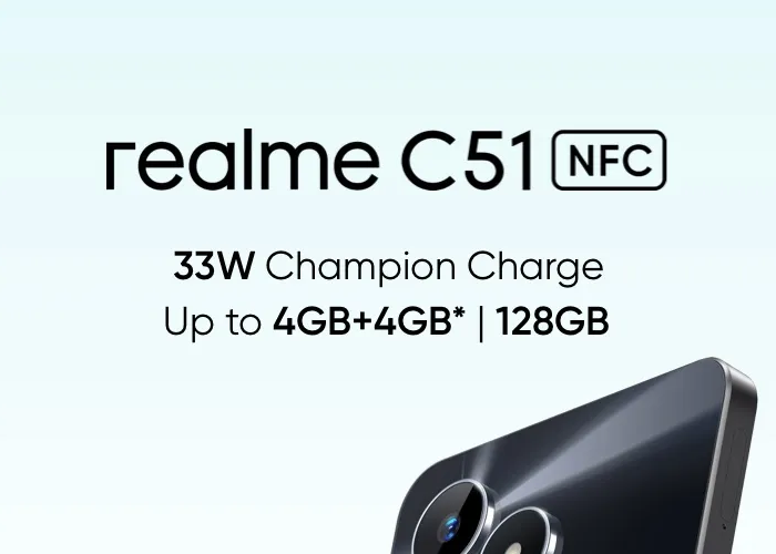 Realme C51 Smartphone Entry Level dengan Harga yang Menarik, Simak Spesifikasinya Disini