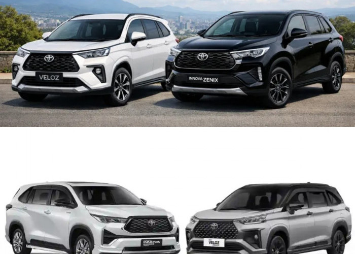 Toyota Veloz Hybrid vs Innova Zenix Hybrid, Ini Perbedaan Performa, Konsumsi BBM dan Harganya!