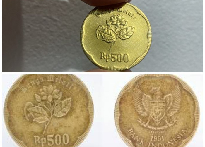Langka dan Mahal: Koin Kuno Rp500 Melati Jika Dijual Bisa Mencapai Rp2,4 Juta!