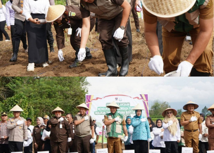 Dukung Asta Cita Presiden RI, Kajati Sumsel Wujudkan Swasembada Pangan Melalui Gerakan Tanam Jagung