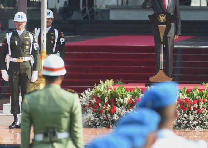 Presiden Joko Widodo Pimpin Upacara Hari Kesaktian Pancasila Tahun 2022