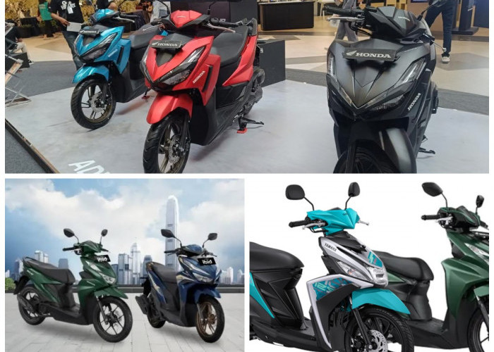 Adu Irit Motor Matic Bensin Oktober 2026, Honda BeAT atau Yamaha Mio M3 yang Lebih Hemat?