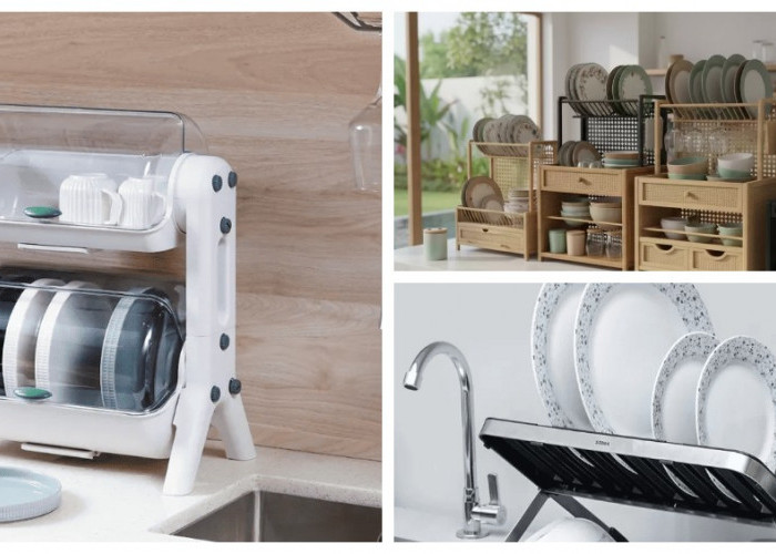Solusi Dapur Sempit: 7 Inspirasi Rak Piring Minimalis yang Bikin Ruangan Terasa Lega