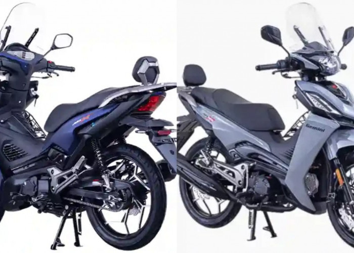 Bebek Modern Gemini Ark125X Makin Ganteng Pakai Aksesoris Ini, Berapa Total Biayanya?
