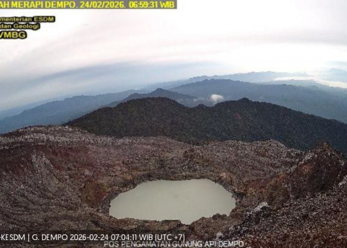 Gunung Dempo Berstatus Waspada: Getaran Tremor Terekam, Wisatawan Dilarang Mendekat ke Radius Bahaya!