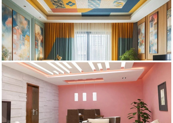 12 Kombinasi Warna Plafon dan Dinding yang Bikin Ruangan Terlihat Lebih Hidup dan Menarik