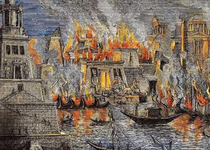 Antara Kristiani dan Muslim, Siapa Pembakar Perpustakaan Alexandria