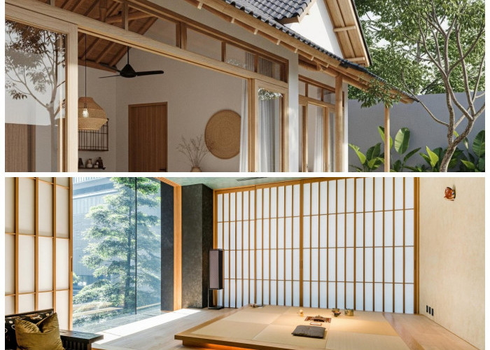 Inspirasi Rumah Minimalis Putih dan Kayu 2026, Bikin Hunian Terasa Luas dengan Nuansa Japandi Modern!