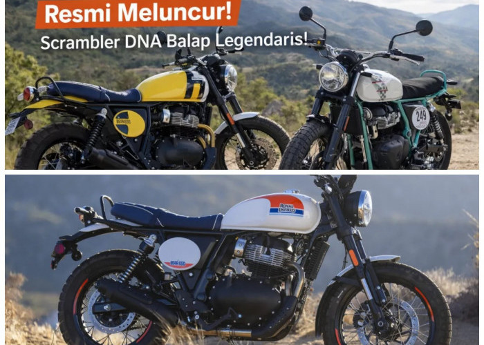 Royal Enfield Bear 650 Meluncur di RI! Scrambler Retro dengan Performa 650cc dan Harga yang Menggoda