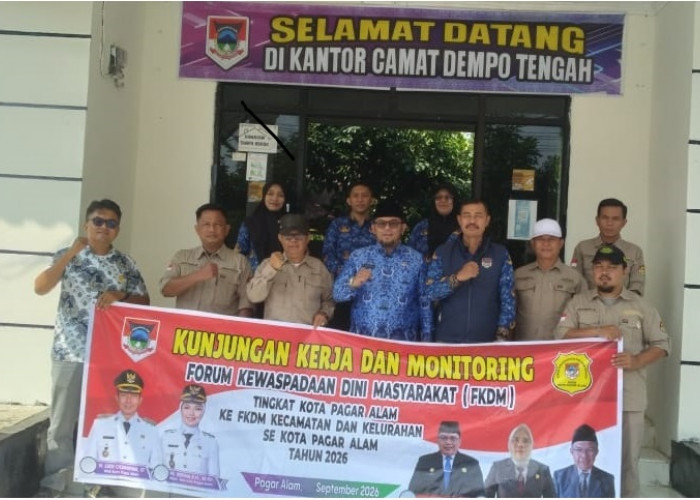 FKDM Pagar Alam Bergerak Cepat, Sasar Kecamatan hingga Kelurahan