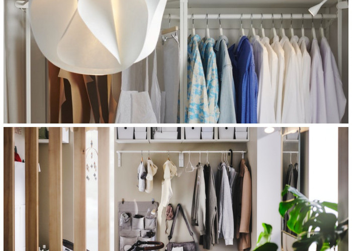 Ide Rak Gantungan Baju Minimalis, Bikin Kamar Lebih Rapi dan Estetik