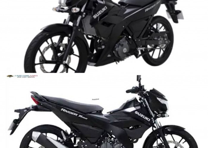 Suzuki Raider R150 Shadow Edition Meluncur, Bebek Sport 150 cc Tampil Makin Agresif