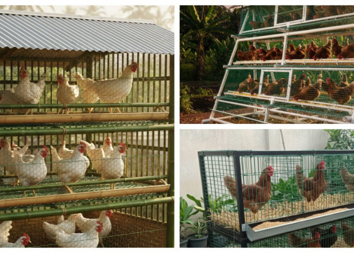 Produktif di Lahan Mini, 7 Desain Kandang Ayam Petelur Rumahan yang Modern dan Efisien