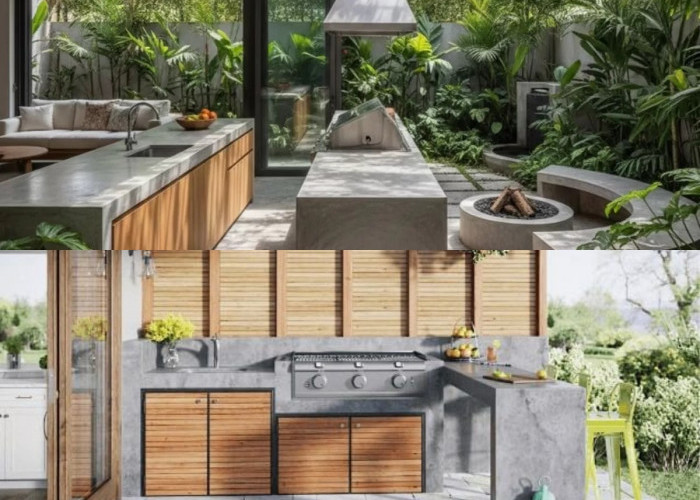 7 Ide Desain Dapur Terbuka Sederhana Ini Bikin Sirkulasi Udara Maksimal di Lahan Sempit