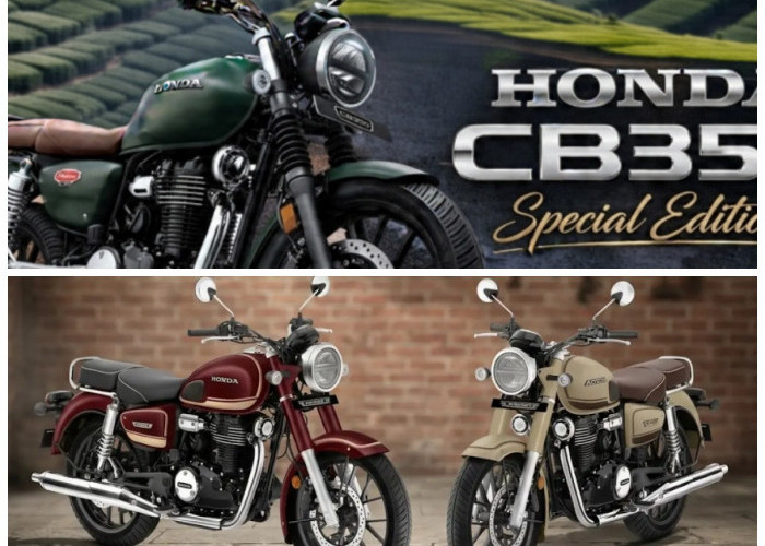 Honda CB350 Special Edition: Motor Retro Elegan dengan Sentuhan Premium yang Makin Digemari