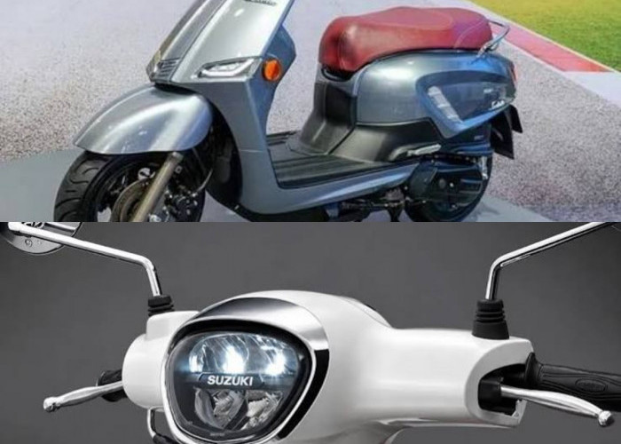 Vespa dan Scoopy Ketar-Ketir! Suzuki Saluto 125 Resmi Rilis dengan Tampang Eropa yang Memikat