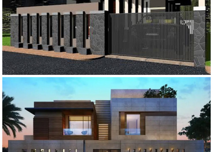  5 Inspirasi Pagar Rumah Tembok Minimalis yang Elegan, Bikin Hunian Makin Modern dan Aman