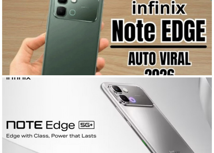 Infinix Note Edge: HP Murah dengan Fitur Lengkap, Cek Spesifikasi dan Performa Terbarunya