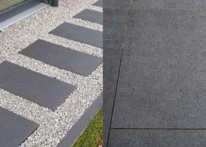 Desain Carport Minimalis Pakai Batu Alam, Natural dan Modern Sekaligus!