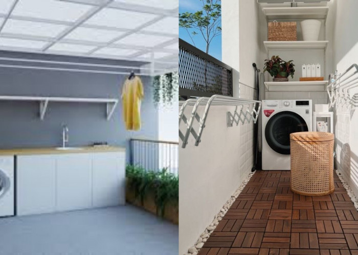 Ide Ruang Cuci Jemur Lantai Dua Modern, Hemat Tempat & Fungsional!