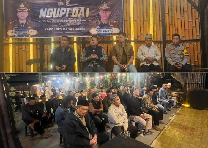 Ngupi Dai Bersama Kapolres, AKBP Adam Purbantoro : Serap Aspirasi Warga dan Jalin Kemitraan