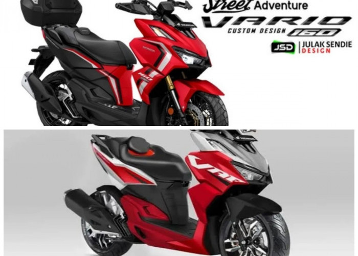 Tampil Garang dan Modern, Honda Vario 160 Street Hadir dengan Aura Street Fighter