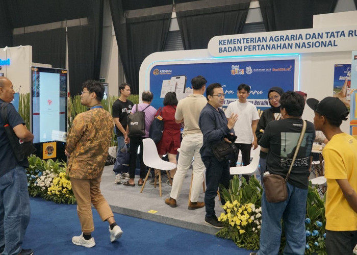 ATR/BPN Sosialisasikan Layanan Digital Pertanahan di Livin Festival PIK 2 Banten