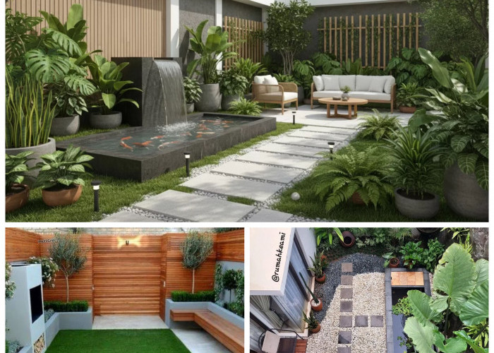 Ide Taman Belakang Rumah Minimalis Modern yang Estetik Tanpa Perawatan Rumit!