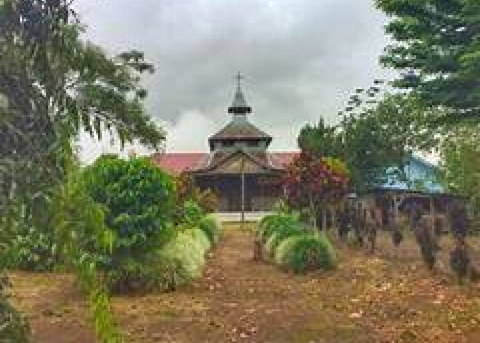 Benarkah Gereja di Tanjung Sakti Ini Yang Tertua di Sumatera Selatan! Begini Penjelasannya 