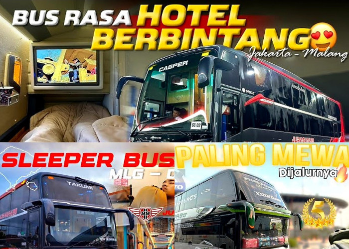 Minimal Sekali Seumur Hidup. Rasakan dan Nikmati Petualangan Naik Bus Mewah Indonesia