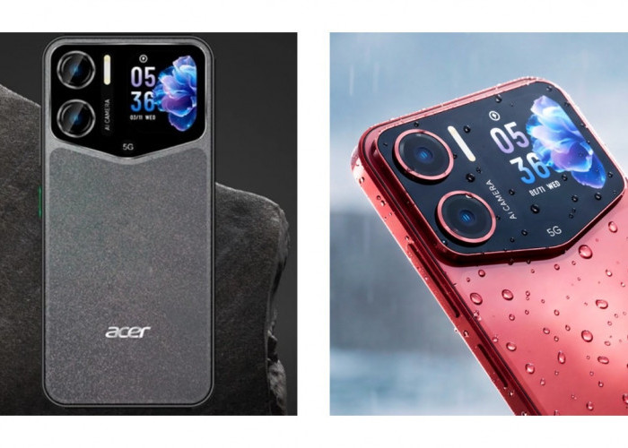 ​HP Acer Sospiro A70 Resmi Hadir Dengan Layar Depan Dan Belakang!
