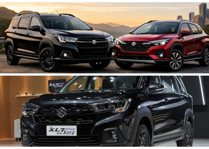 Lebih Macho dan Canggih! Bandingkan Suzuki XL7 Hybrid Alpha Kuro dengan Fronx