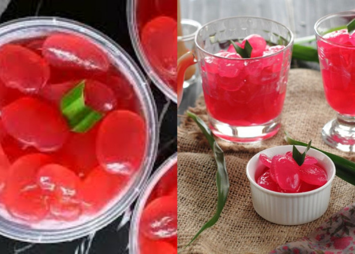 Resep Manisan Kolang Kaling dengan Sirup Marjan, Manisanya Bikin Nagih!