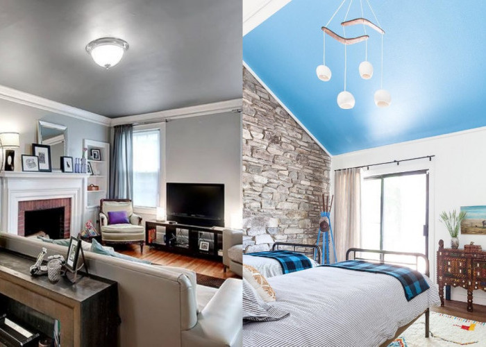 Trik Memilih Warna Cat Plafon untuk Rumah Kecil agar Terlihat Lebih Luas dan Modern!