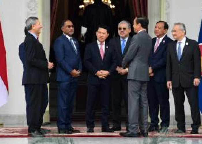 Presiden Terima Kunjungan Kehormatan Menlu ASEAN dan Sekjen ASEAN